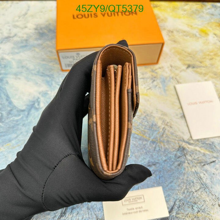 LV Bag-(4A)-Wallet- Code: QT5379 $ 59USD