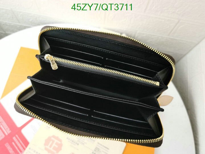 LV Bag-(4A)-Wallet- Code: QT3711 $ 59USD