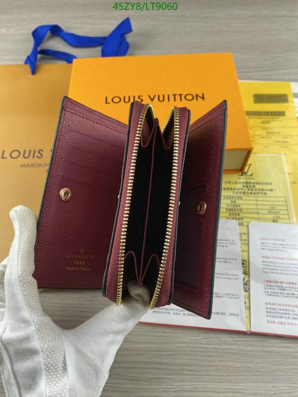 LV Bags-(4A)-Wallet-,Code: LT9060,$ 59USD
