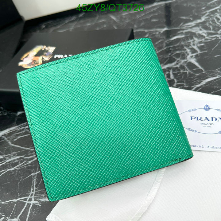 Prada Bag-(4A)-Wallet- Code: QT3726 $ 59USD