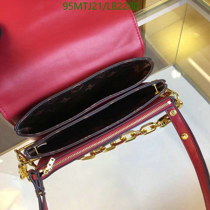 LV Bags-(4A)-Pochette MTis Bag-Twist-,Code: LB2280,$ 124USD