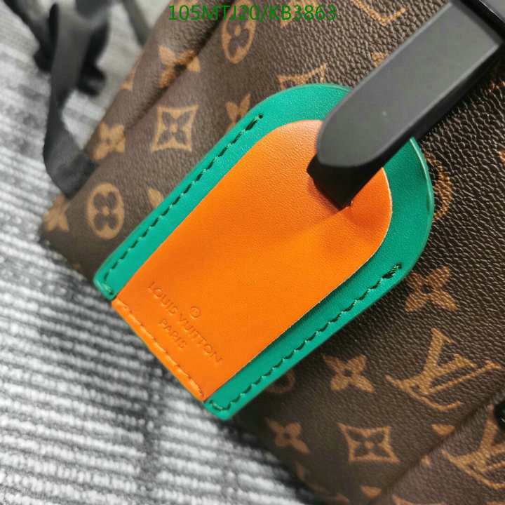 LV Bags-(4A)-Backpack-,Code: KB3863,$ 137USD