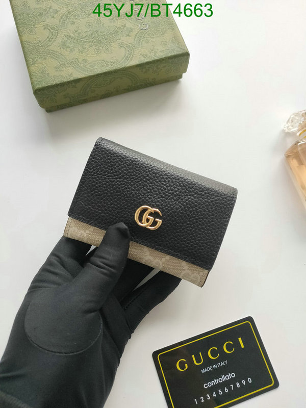 Gucci Bag-(4A)-Wallet- Code: BT4663 $ 59USD