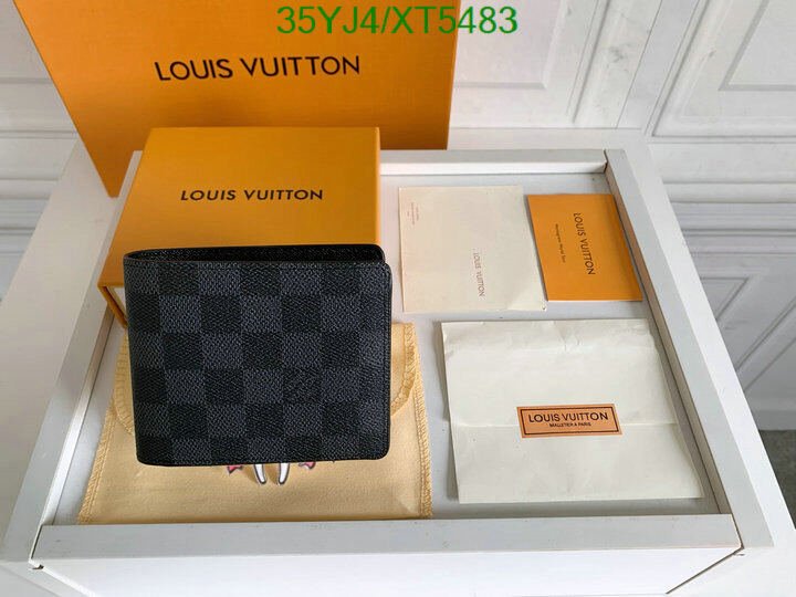 LV Bags-(4A)-Wallet-,Code: XT5483,$ 46USD