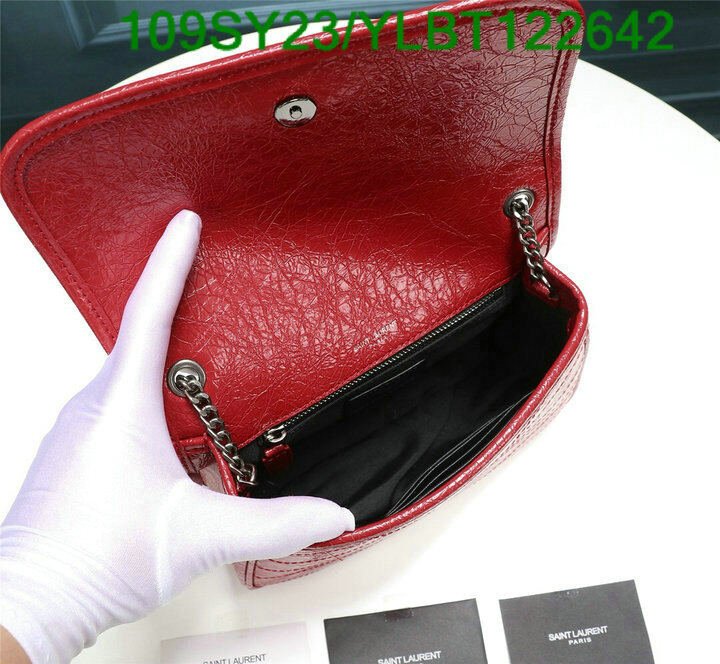 YSL Bag-(4A)-Kate-Solferino-Sunset,Code: YLBT122642,