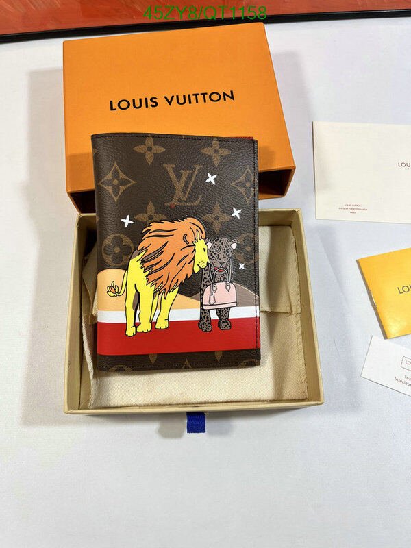 LV Bag-(4A)-Wallet- Code: QT1158 $ 59USD