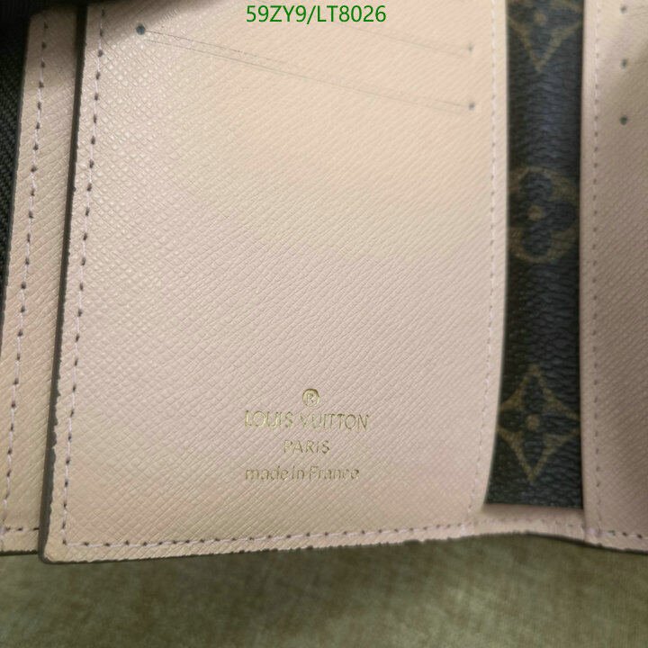 LV Bags-(4A)-Wallet-,Code: LT8026,$ 77USD