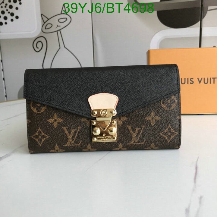 LV Bag-(4A)-Wallet- Code: BT4698 $ 51USD
