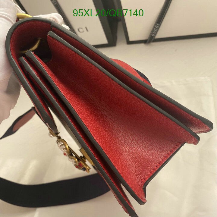 Gucci Bag-(4A)-Diagonal- Code: QB7140 $ 124USD