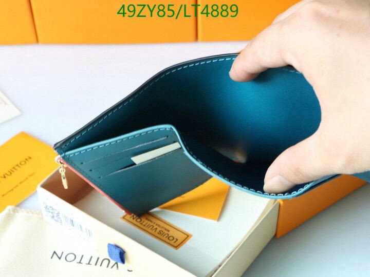 LV Bags-(4A)-Wallet-,Code: LT4889,$ 64USD
