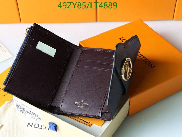 LV Bags-(4A)-Wallet-,Code: LT4889,$ 64USD