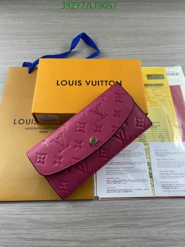LV Bags-(4A)-Wallet-,Code: LT9057,$ 51USD