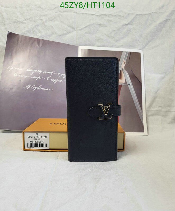 LV Bags-(4A)-Wallet-,Code: HT1104,$ 59USD