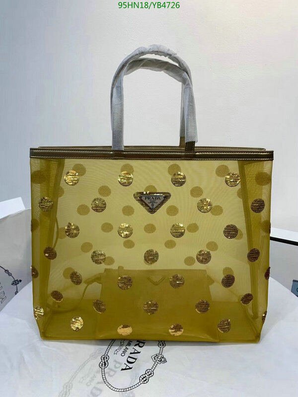 Prada Bag-(4A)-Handbag-,Code: YB4726,$ 124USD
