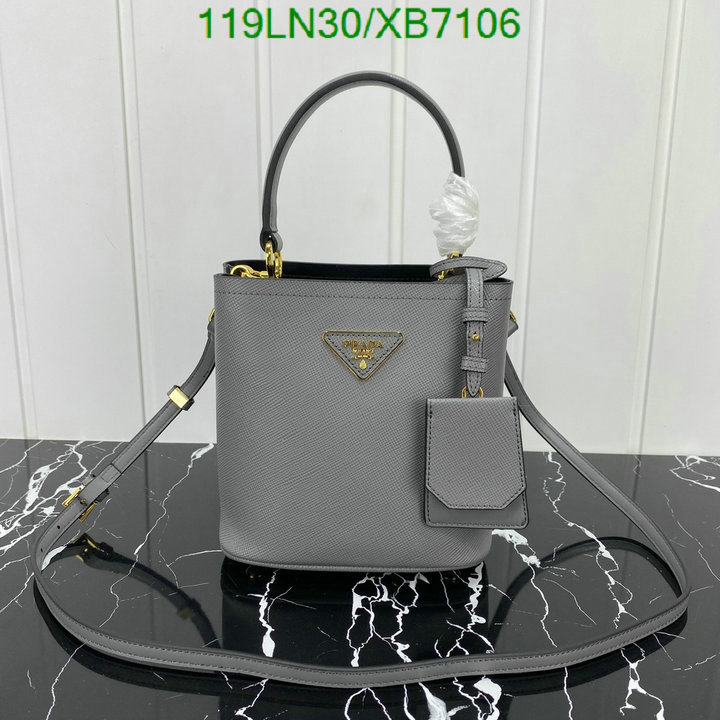 Prada Bag-(4A)-Bucket Bag- Code: XB7106 $ 155USD
