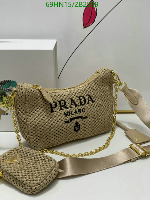 Prada Bag-(4A)-Re-Edition 2005 Code: ZB2589 $ 90USD