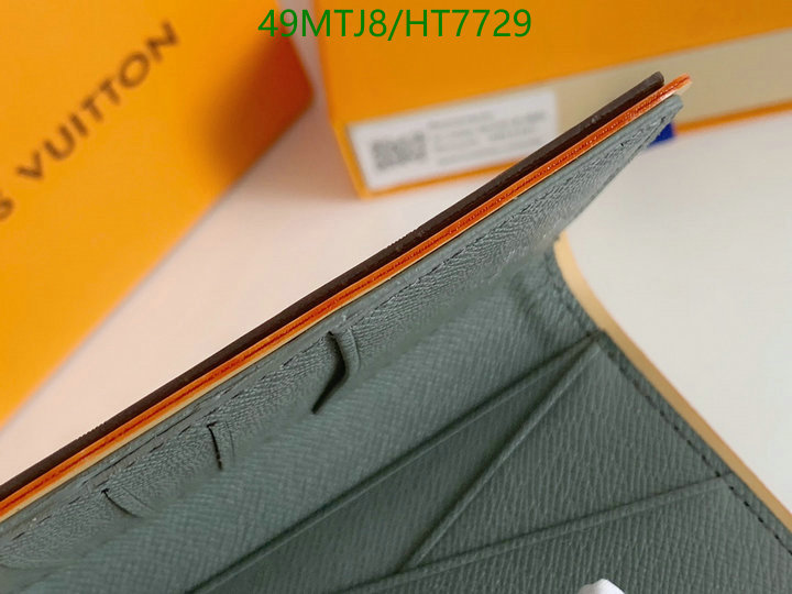 LV Bags-(4A)-Wallet-,Code: HT7729,$ 64USD
