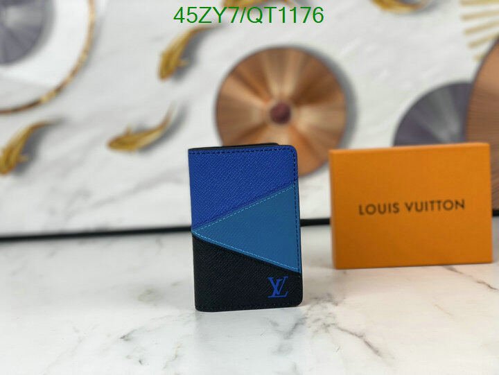 LV Bag-(4A)-Wallet- Code: QT1176 $ 59USD