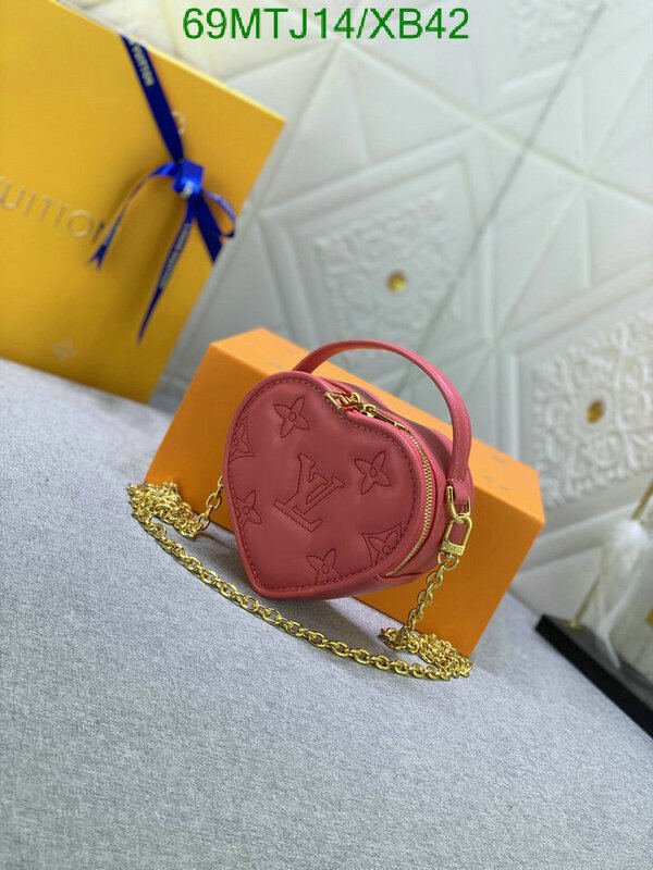 LV Bags-(4A)-Pochette MTis Bag-Twist-,Code: XB42,$ 90USD