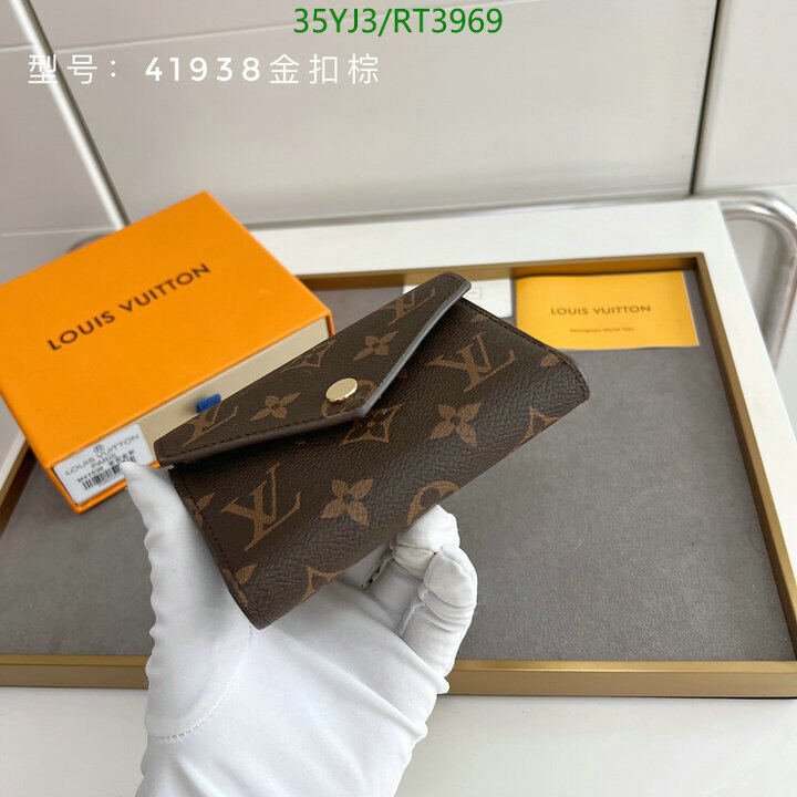 LV Bag-(4A)-Wallet- Cod8: RT3969 $ 46USD
