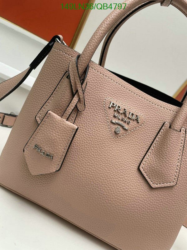 Prada Bag-(4A)-Handbag- Code: QB4797 $ 194USD