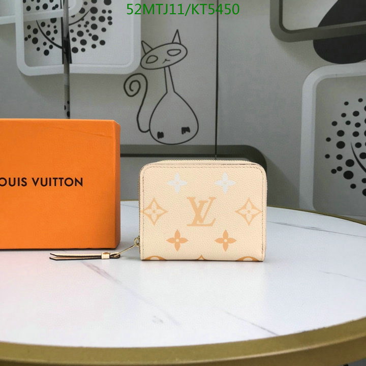 LV Bags-(4A)-Wallet-,Code: KT5450,$ 68USD