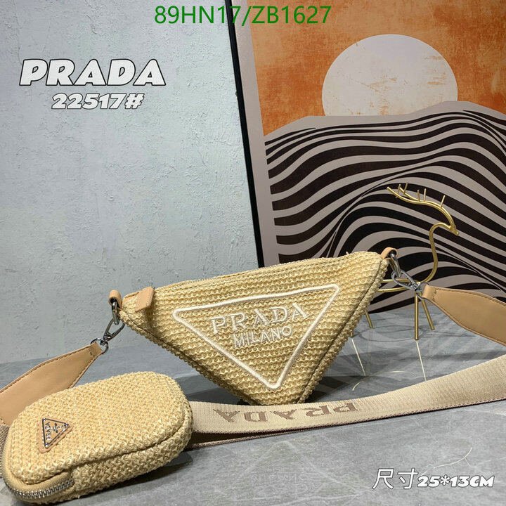 Prada Bag-(4A)-Triangle- Code: ZB1627 $ 116USD