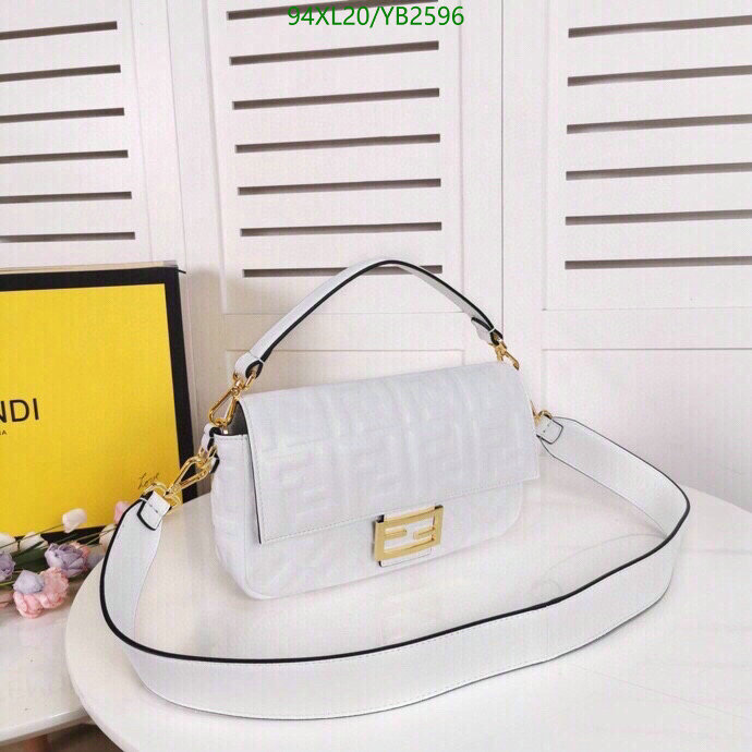 Fendi Bag-(4A)-Baguette- Code: YB2596 $ 123USD