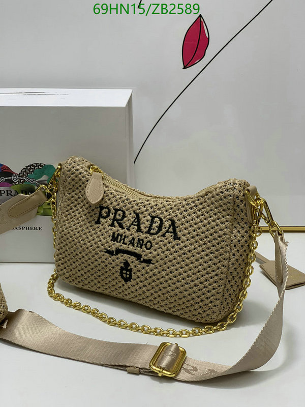 Prada Bag-(4A)-Re-Edition 2005 Code: ZB2589 $ 90USD