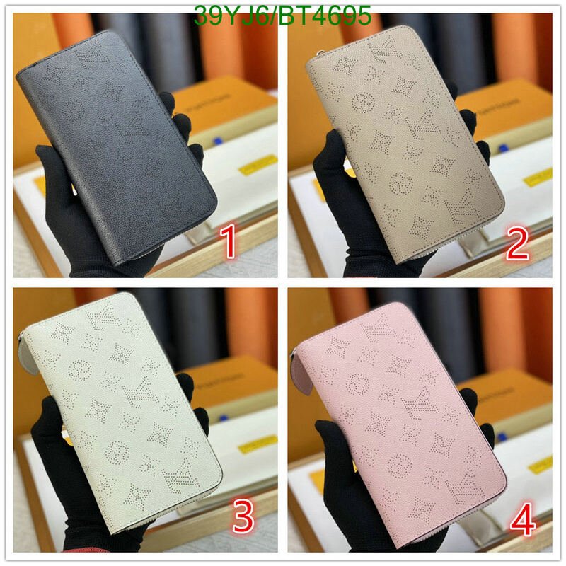 LV Bag-(4A)-Wallet- Code: BT4695 $ 51USD