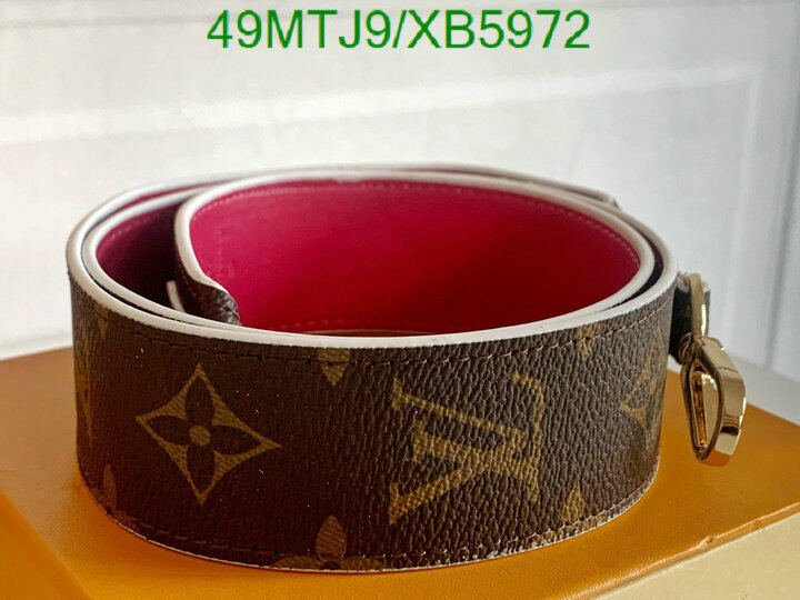 LV Bags-(4A)-Shoulder Strap-,Code: XB5972,$ 64USD