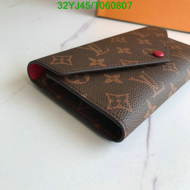 LV Bags-(4A)-Wallet-,Code: T060807,$ 42USD