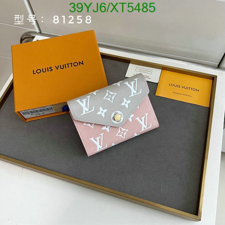 LV Bags-(4A)-Wallet-,Code: XT5485,$ 51USD
