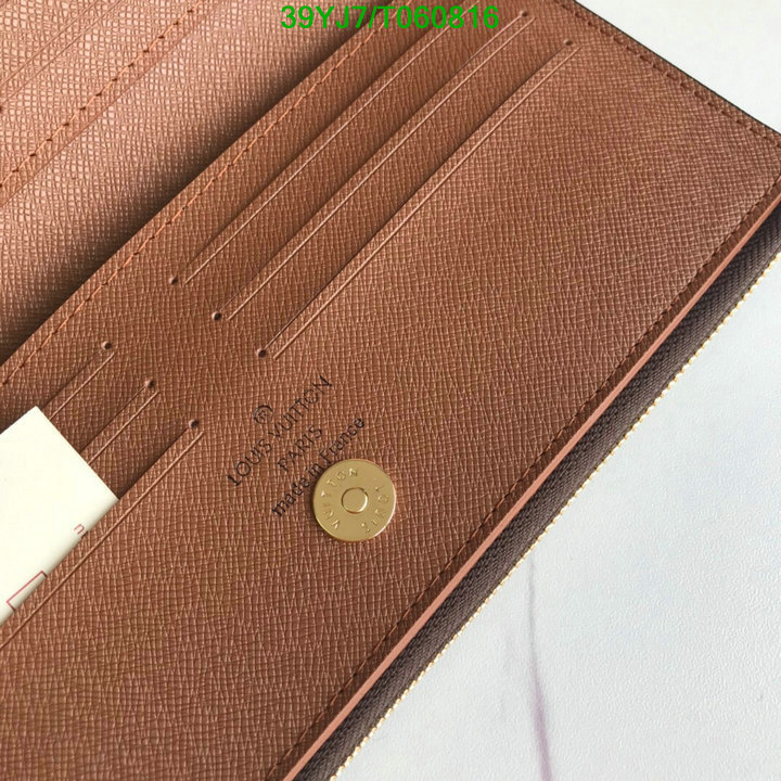 LV Bags-(4A)-Wallet-,Code: T060816,$ 51USD