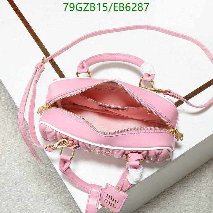 Miu Miu Bag-(4A)-Crossbody- Code: EB6287 $ 103USD
