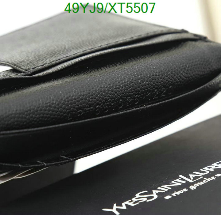 YSL Bag-(4A)-Wallet-,Code: XT5507,$ 64USD