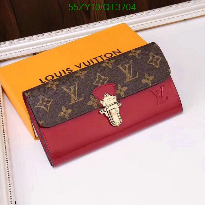 LV Bag-(4A)-Wallet- Code: QT3704 $ 72USD