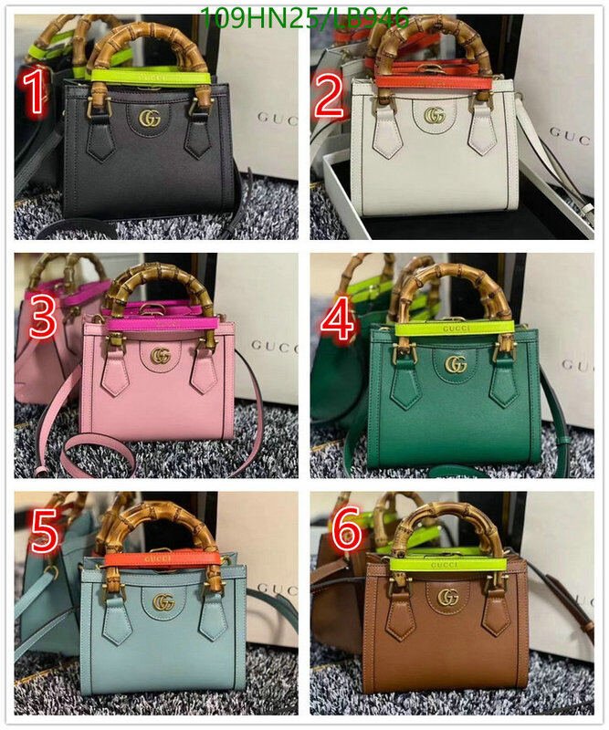 Gucci Bag-(4A)-Diana-Bamboo-,Code: LB946,$ 142USD