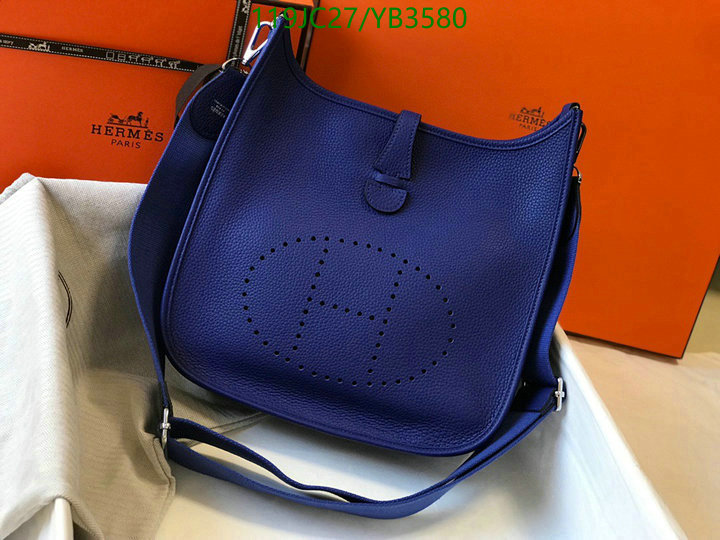 Hermes Bag-(4A)-Evelyne-,Code: YB3580,$ 155USD