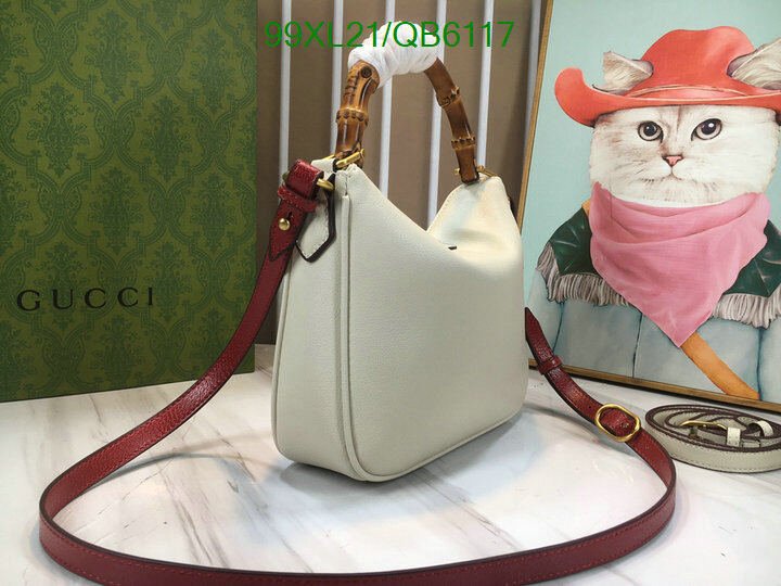 Gucci Bag-(4A)-Diana-Bamboo- Code: QB6117