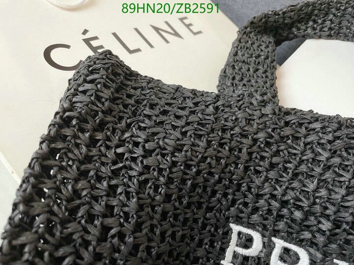 Prada Bag-(4A)-Handbag-,Code: ZB2591,$ 116USD