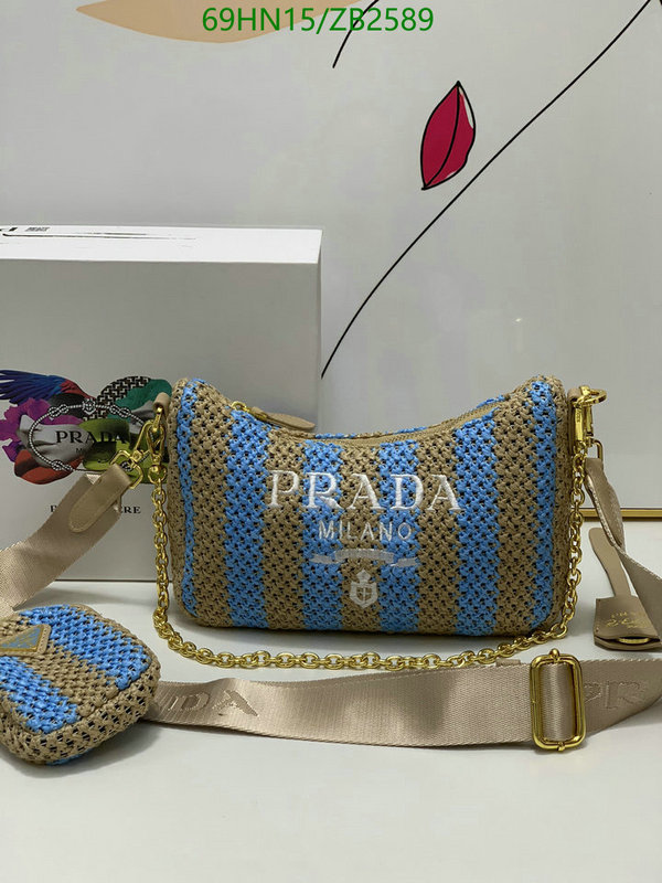 Prada Bag-(4A)-Re-Edition 2005 Code: ZB2589 $ 90USD