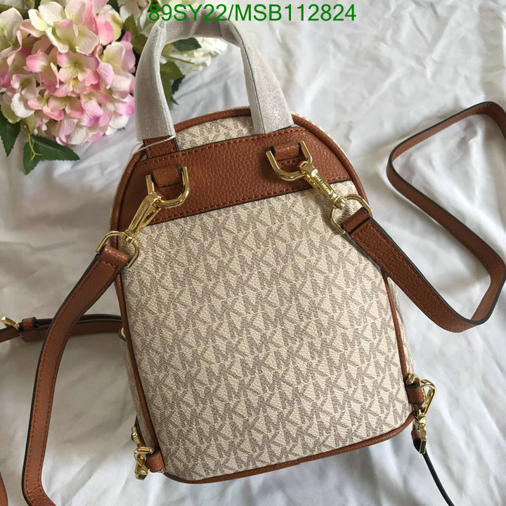 Michael Kors Bag-(4A)-Backpack-,Code: MSB112824,$ 116USD