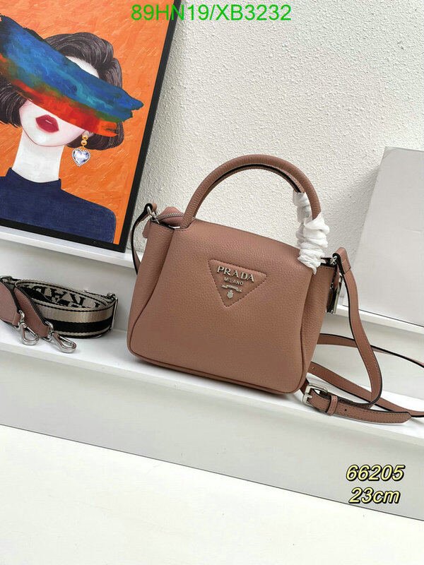 Prada Bag-(4A)-Handbag-,Code: XB3232,$ 116USD