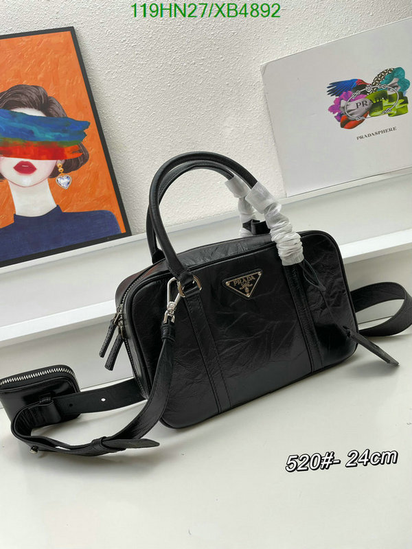 Prada Bag-(4A)-Diagonal-,Code: XB4892,$ 155USD