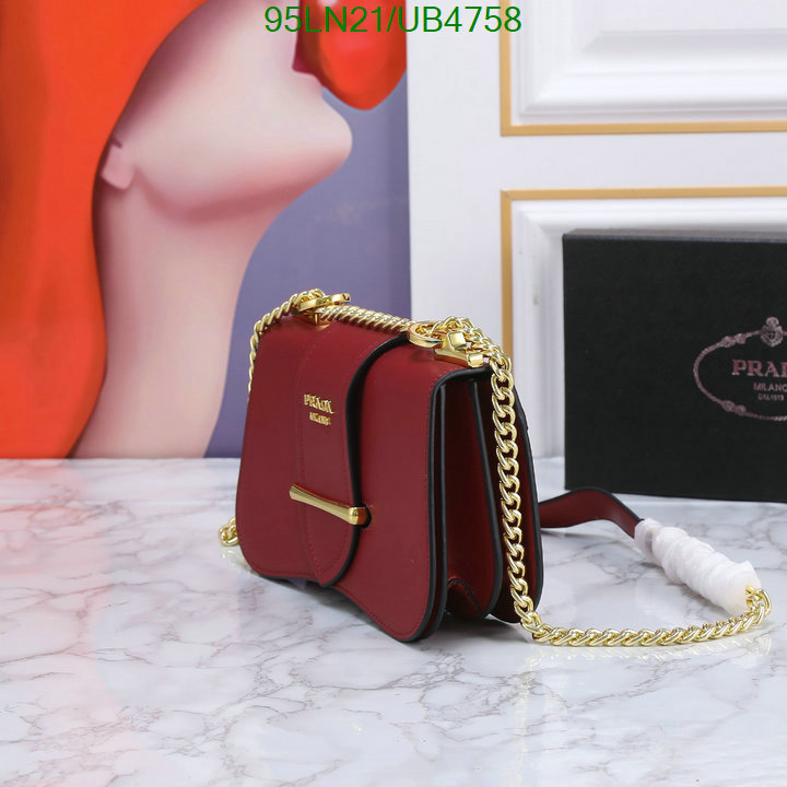 Prada Bag-(4A)-Diagonal- Code: UB4758 $ 124USD