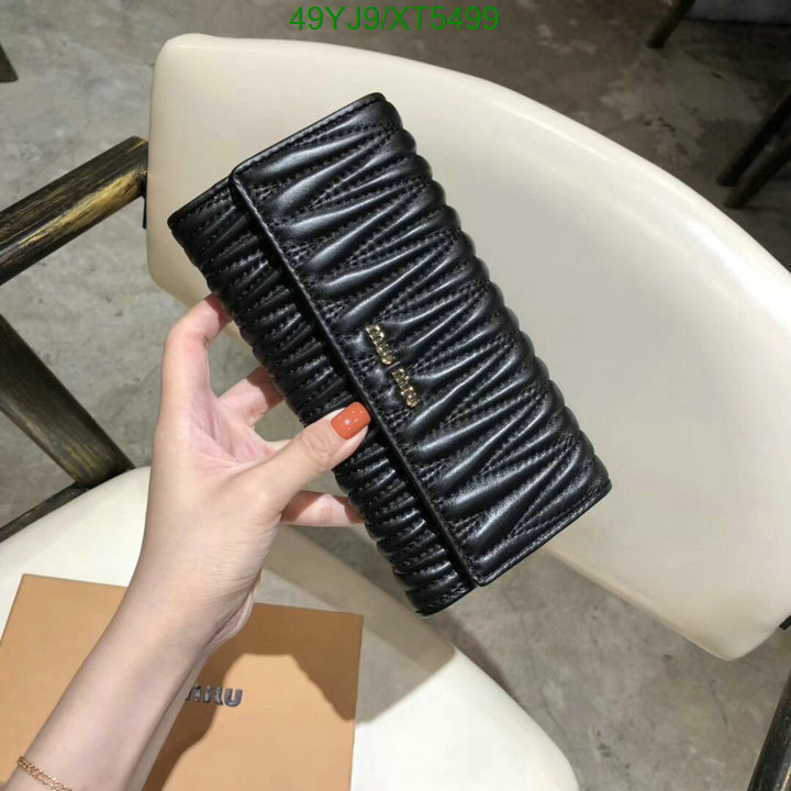Miu Miu Bag-(4A)-Wallet-,Code: XT5499,$ 64USD