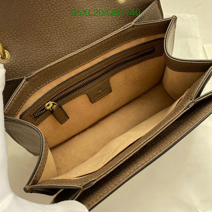 Gucci Bag-(4A)-Diagonal- Code: QB7140 $ 124USD