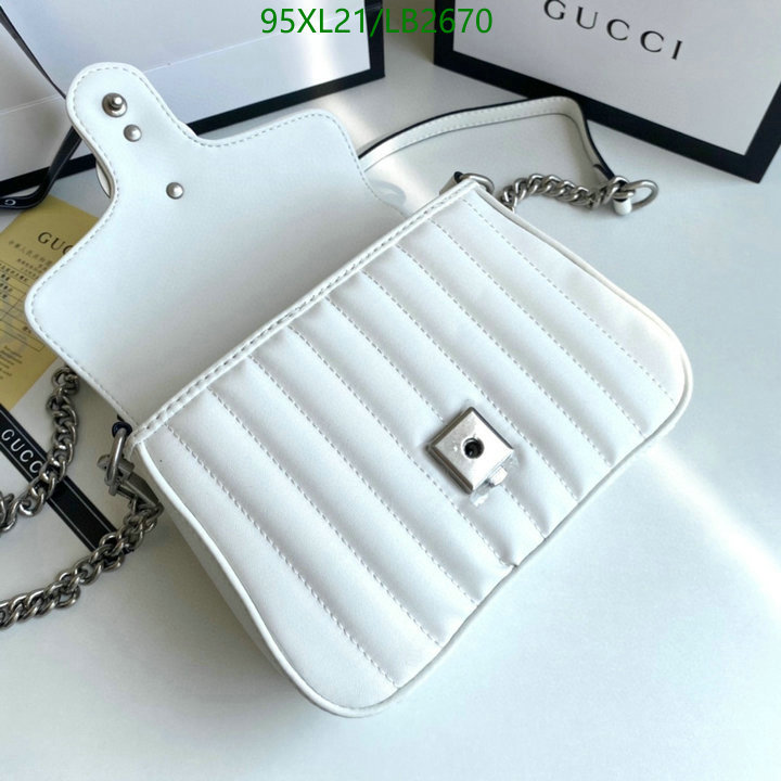 Gucci Bag-(4A)-Marmont,Code: LB2670,$ 124USD