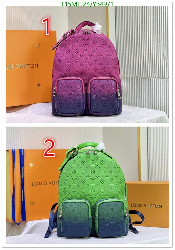 LV Bags-(4A)-Backpack-,Code: YB4971,$ 150USD